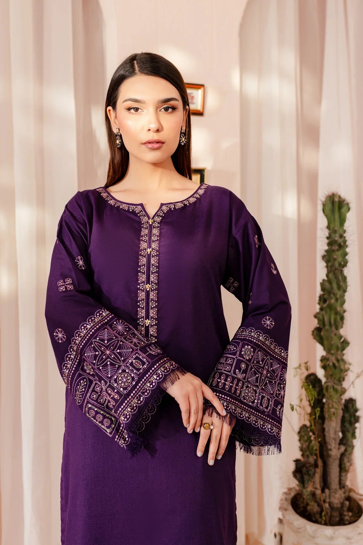 WINTER-  Best Selling - Adel 2Pc Embroidered Suit