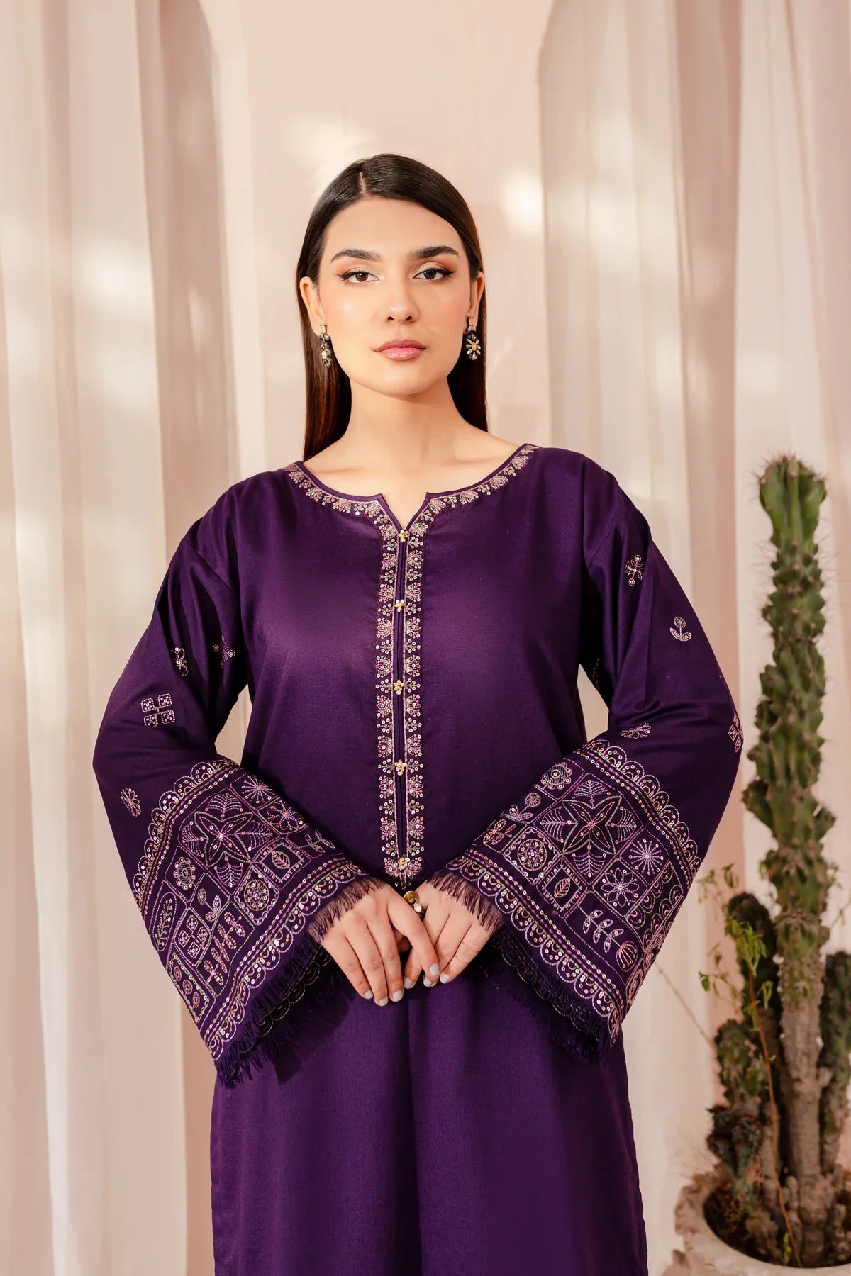 WINTER-  Best Selling - Adel 2Pc Embroidered Suit