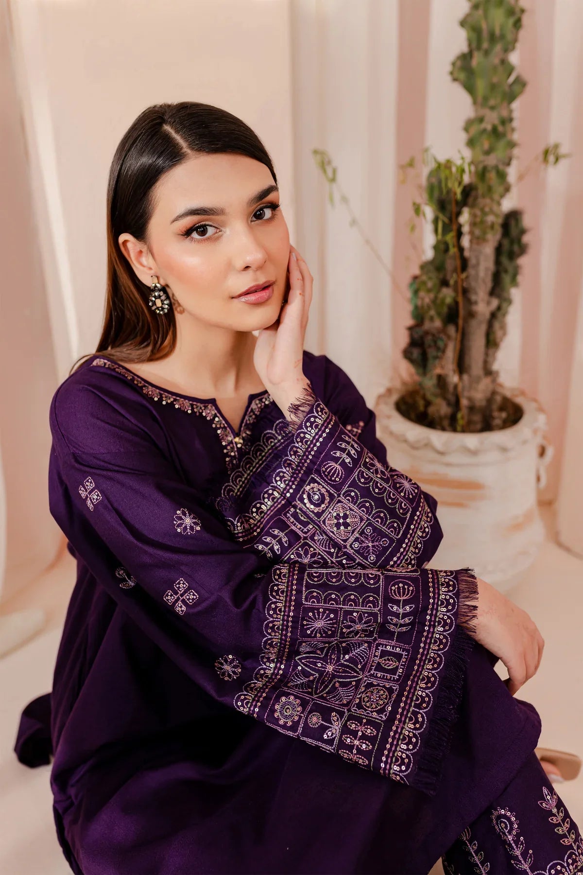 WINTER-  Best Selling - Adel 2Pc Embroidered Suit