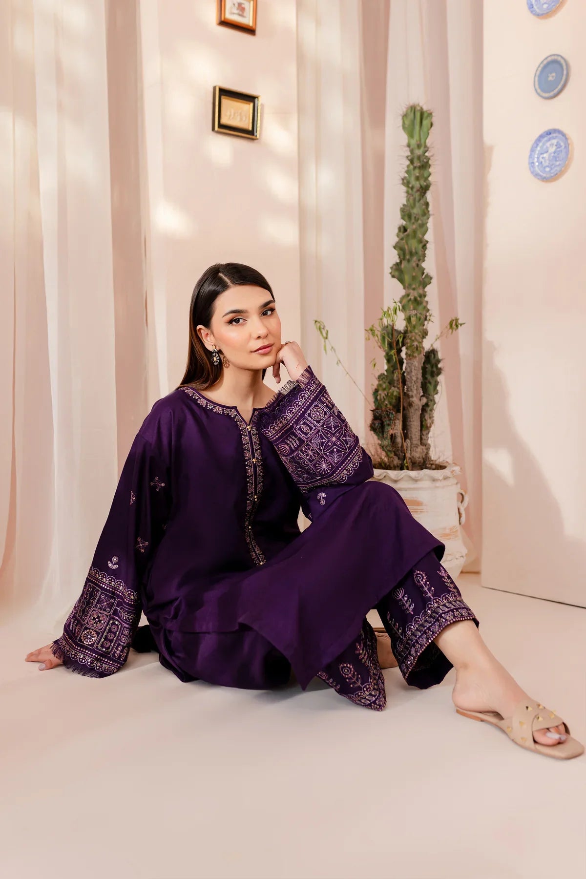 WINTER-  Best Selling - Adel 2Pc Embroidered Suit