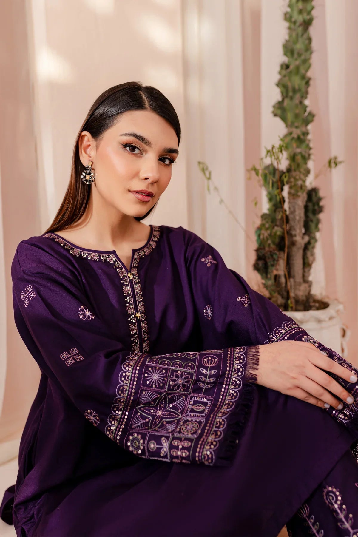 WINTER-  Best Selling - Adel 2Pc Embroidered Suit