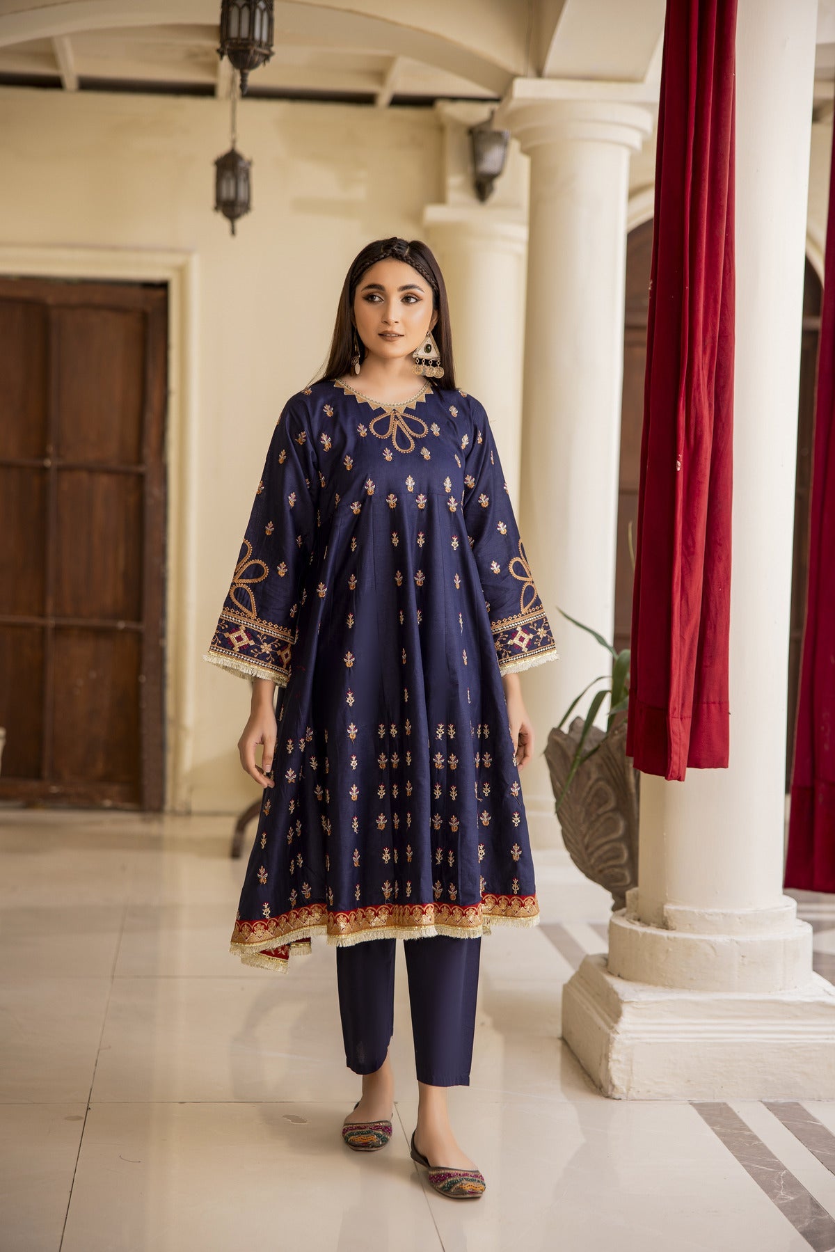 WINTER-  Best Selling - Ignite 2Pc Embroidered Dress