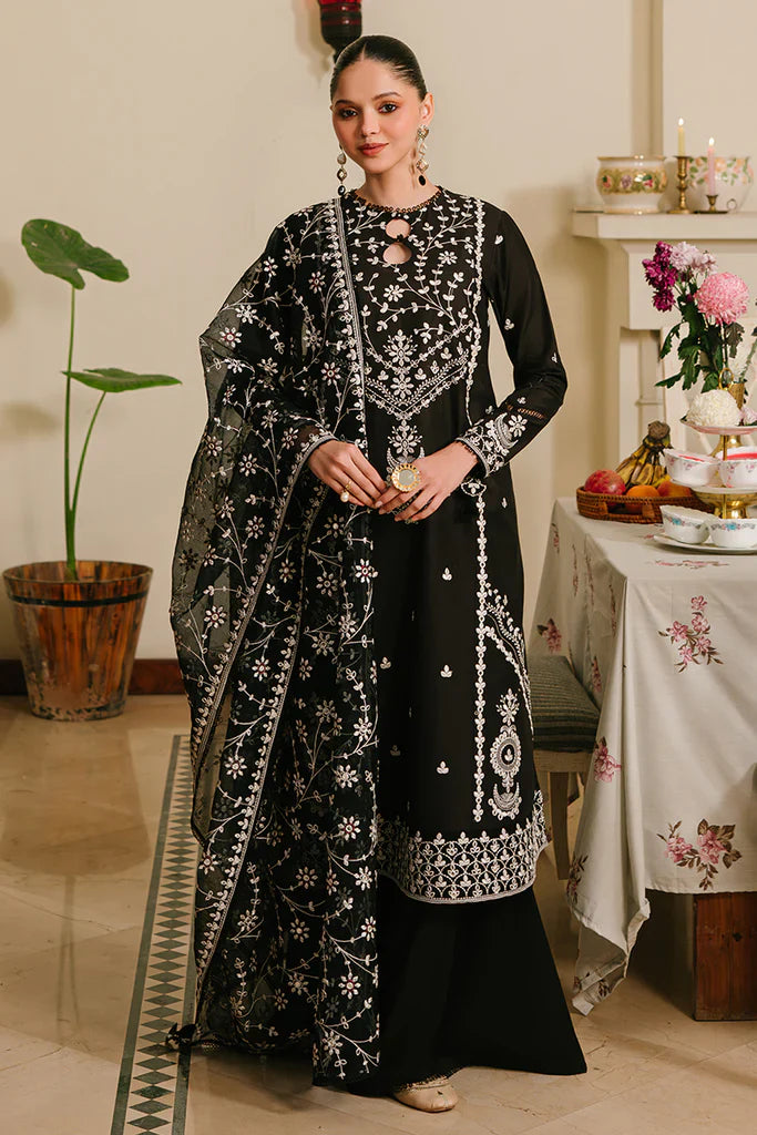 WINTER-  Best Selling - Noir Ornate 3Pc Embroidered Suit