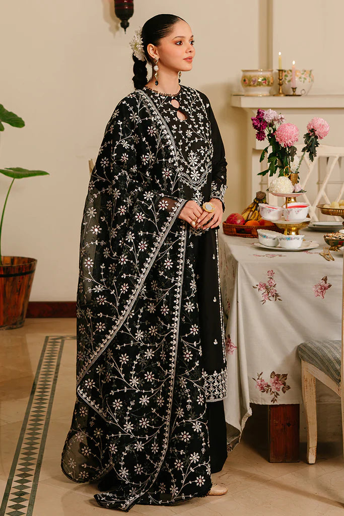 WINTER-  Best Selling - Noir Ornate 3Pc Embroidered Suit